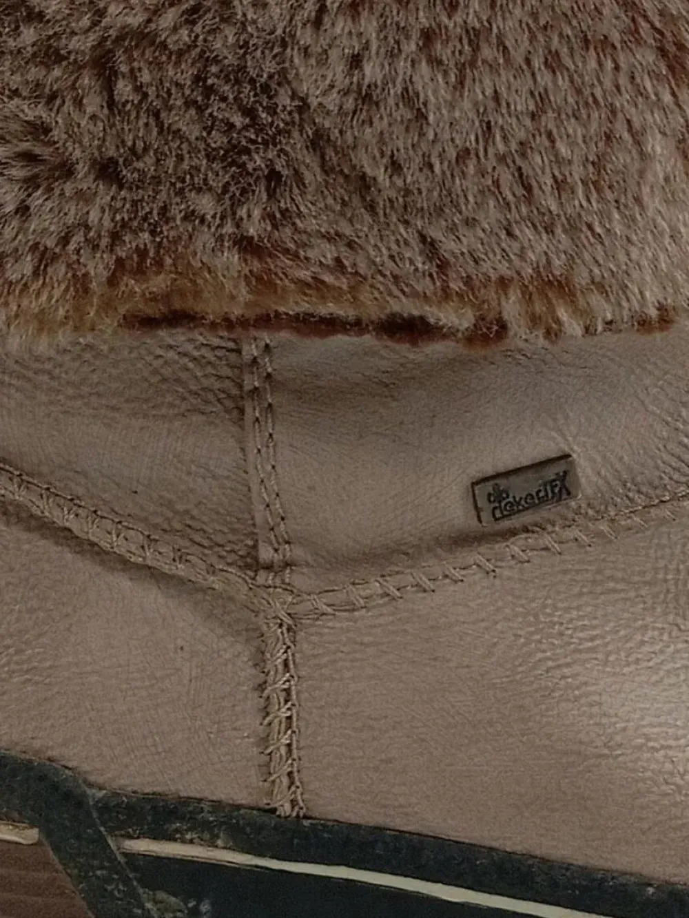 Stiefel>Rieker Stiefel Größe 37 beige