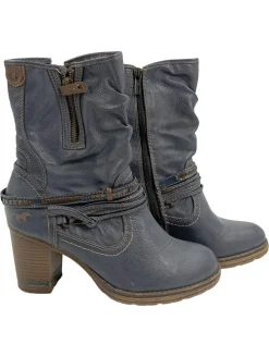 Stiefel>Mustang Stiefel Größe 39 blau