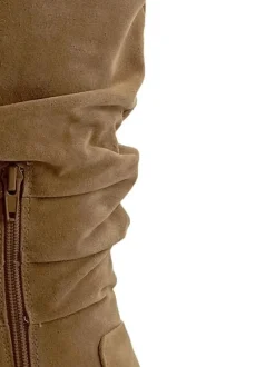 Stiefel> Stiefel Größe 41 beige