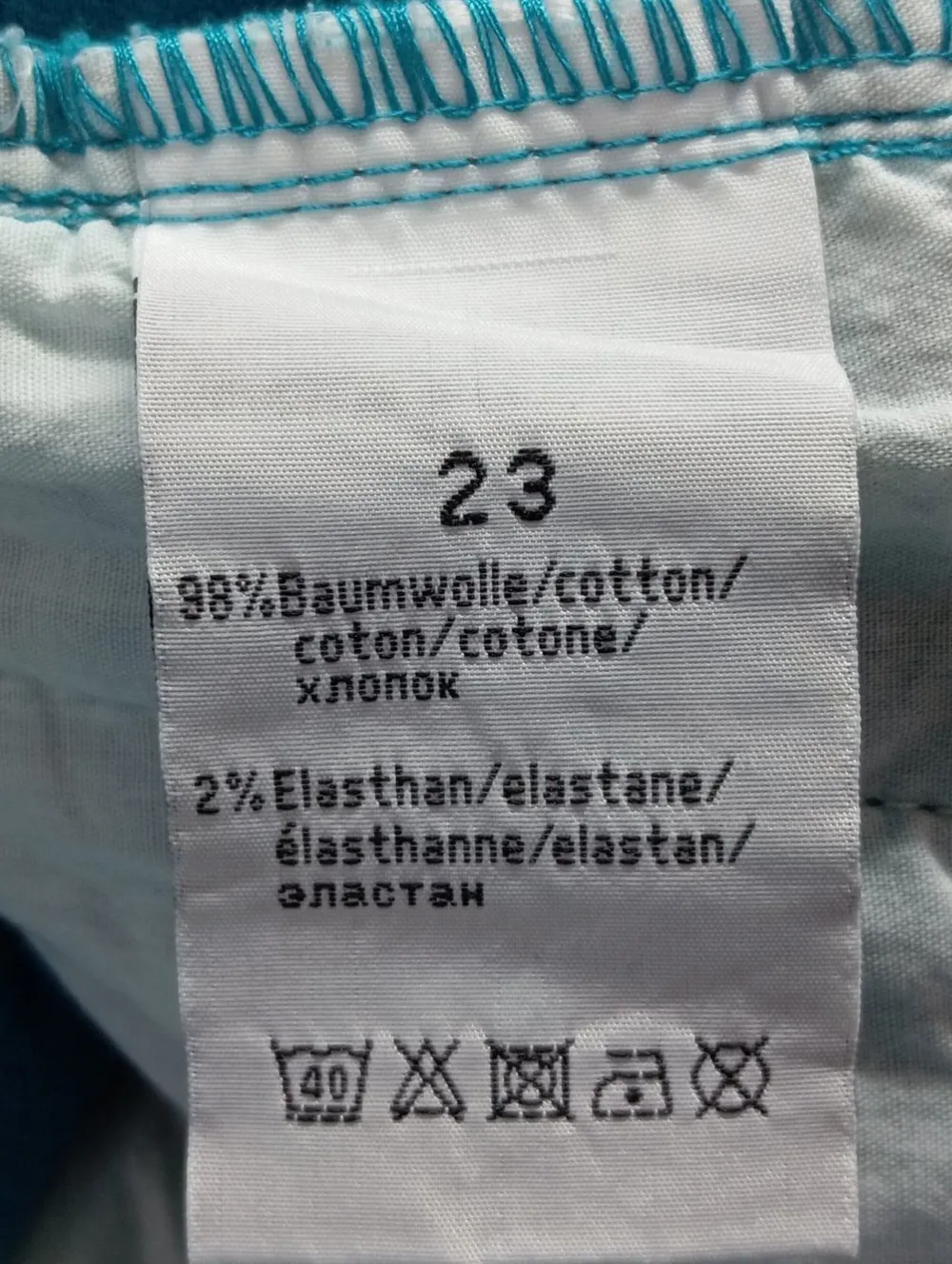 Hosen>Helena Vera Stoffhose Größe 46 blau