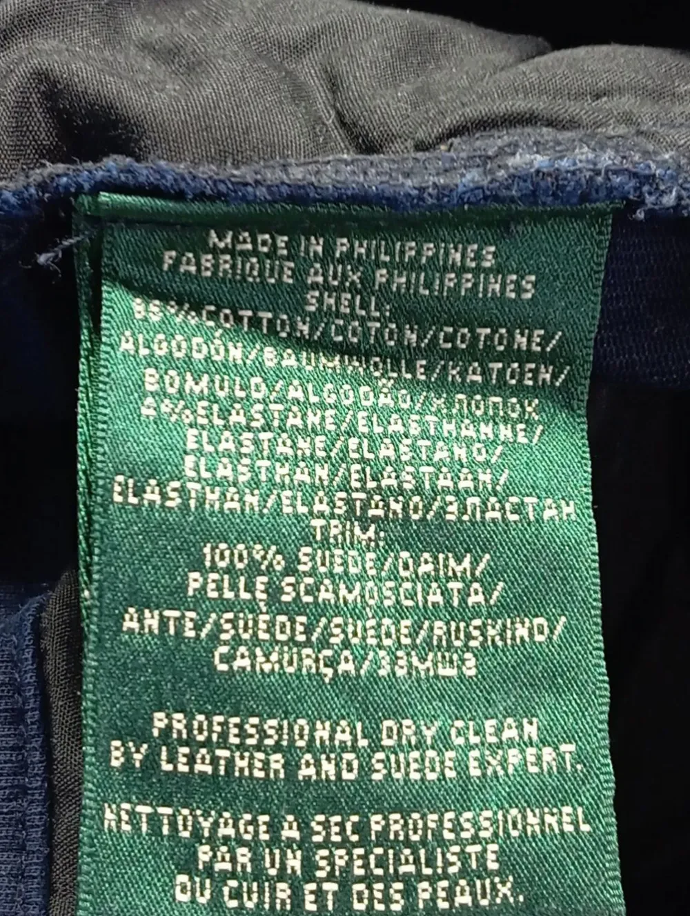 Hosen>Ralph Lauren Stoffhose Größe 36 blaubraun