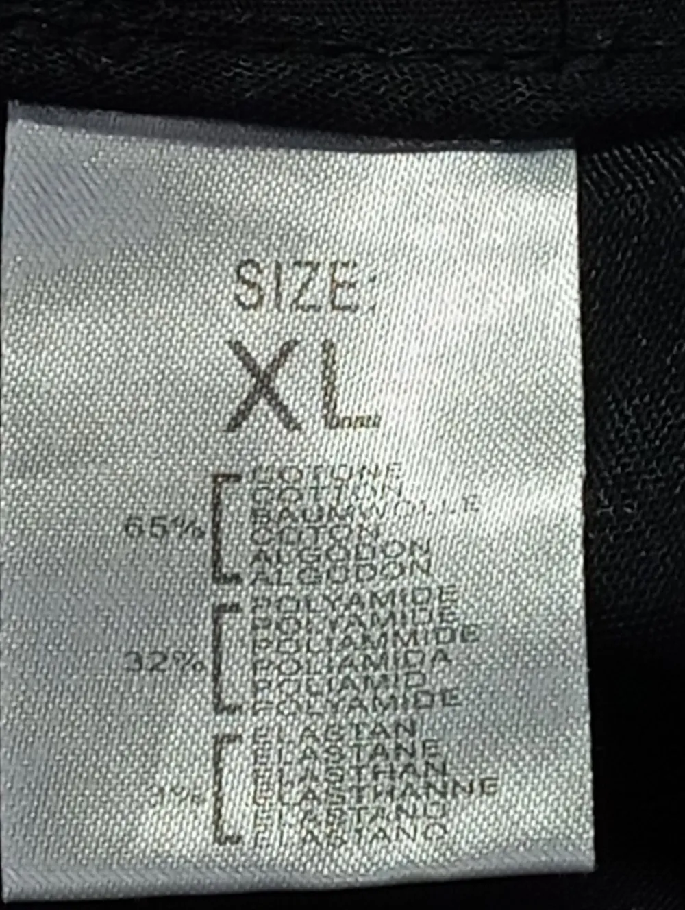 Hosen>normcore Stoffhose Größe 42 schwarz