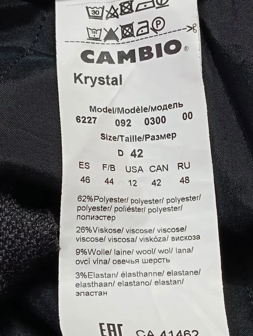 Stoffhose Größe 42-Cambio Discount