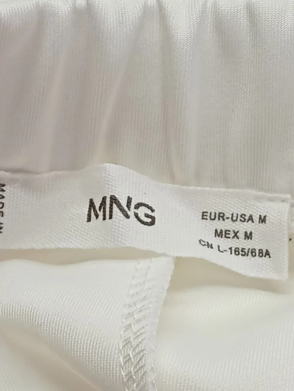 Hosen>MNG Stoffhose Größe 38 weiß