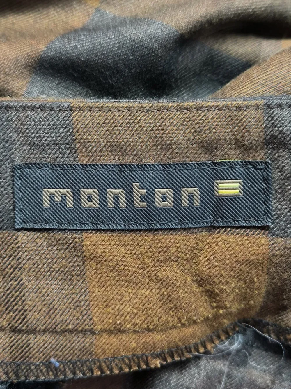 Hosen>Monton Stoffhose Größe 36 braunschwarz