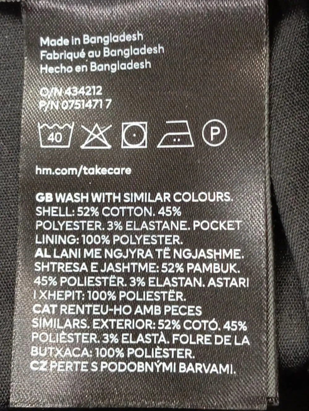 Hosen>H&M Stoffhose Größe 40 schwarz