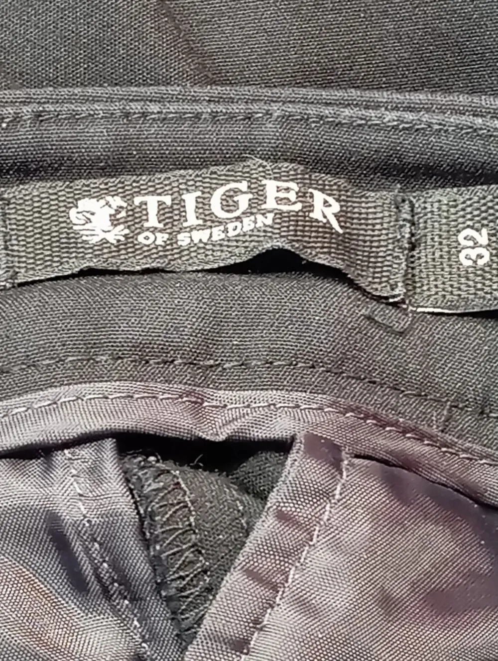 Hosen>Tiger of sweden Stoffhose Größe 32 schwarz