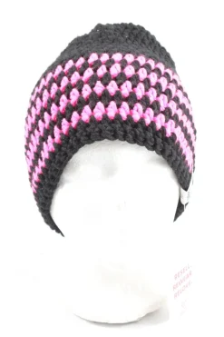 Mützen>boshi Stoffmütze Größe 62 schwarzpink