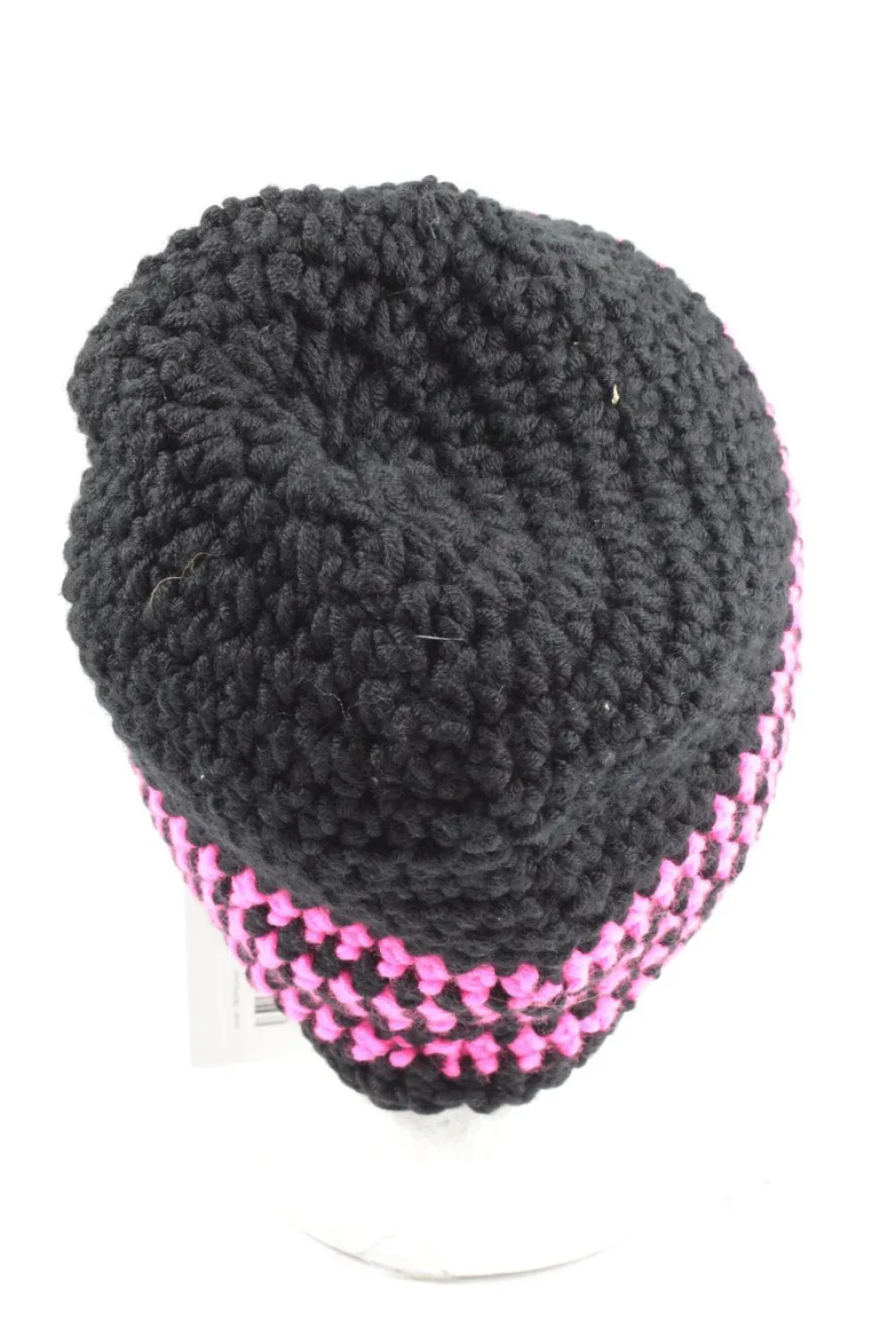 Mützen>boshi Stoffmütze Größe 62 schwarzpink