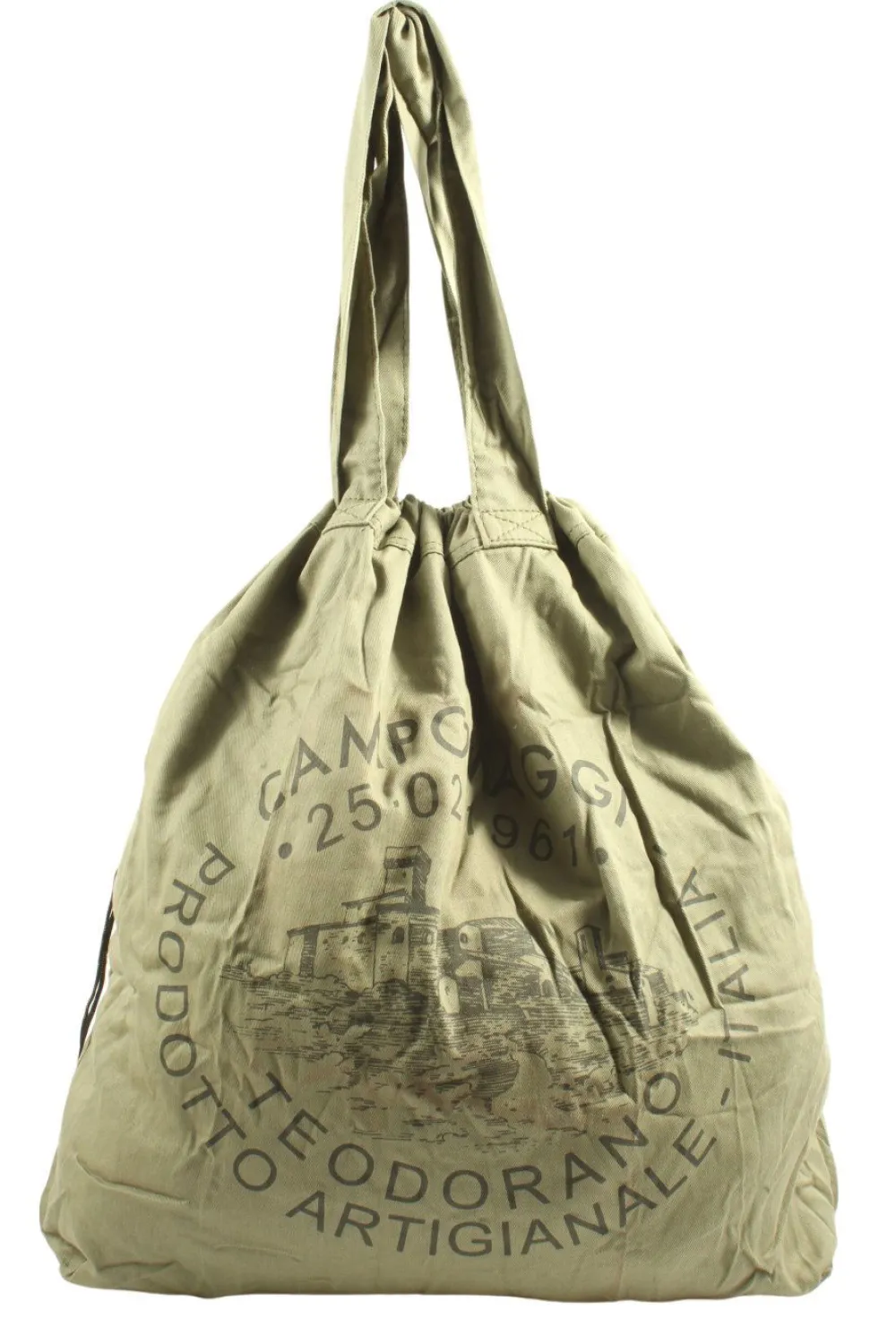 Stofftaschen>Campomaggi Stofftasche khaki