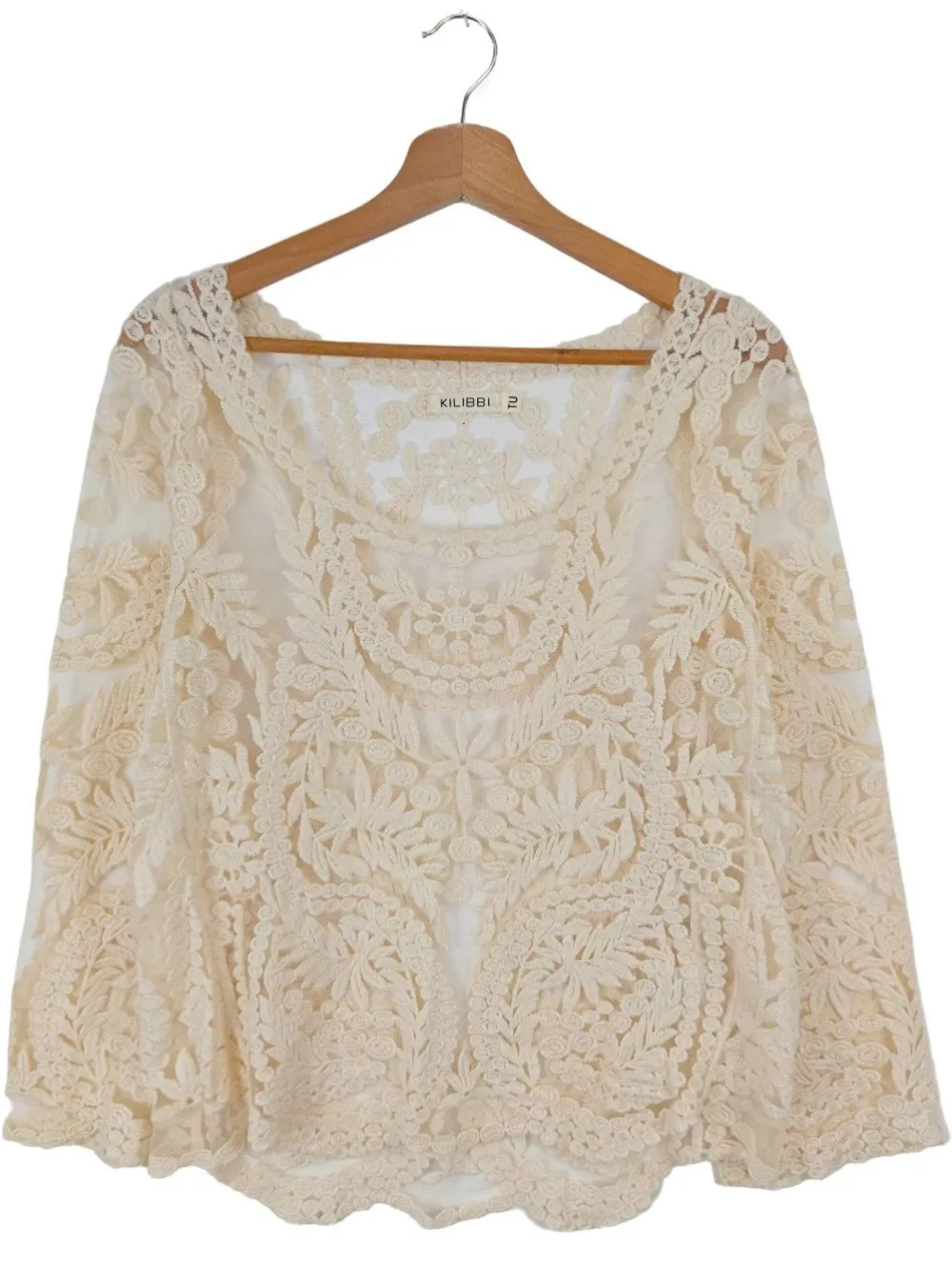 Bademode>Kilibbi Strandbekleidung creme