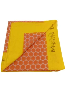 Tücher>Manila Grace Strandtuch hellorangeblassgelb