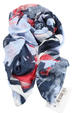 Tücher>Sandwich Strandtuch blaurot