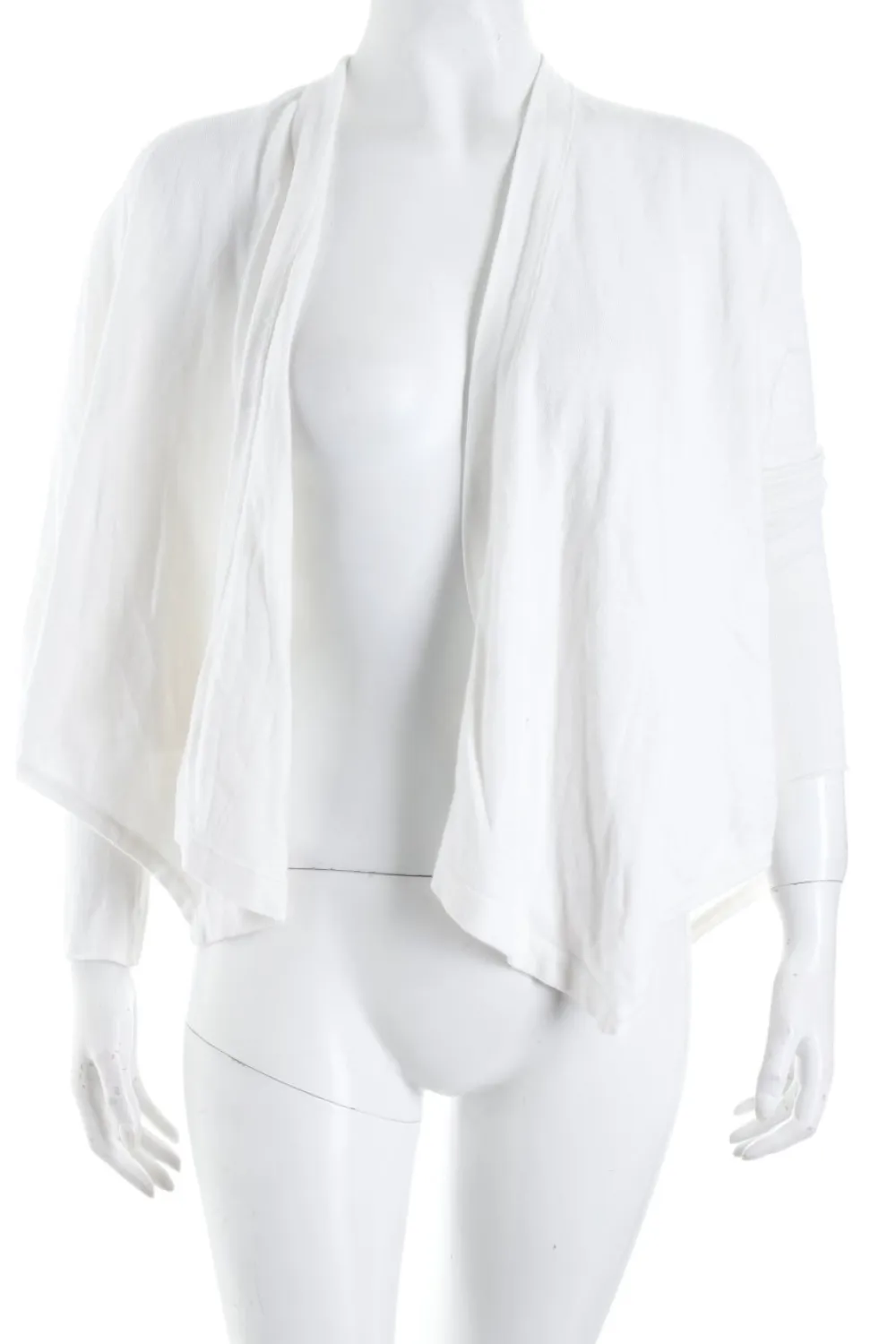 Strickbekleidung>Central Park West Strick Cardigan Größe 34 wollweiß