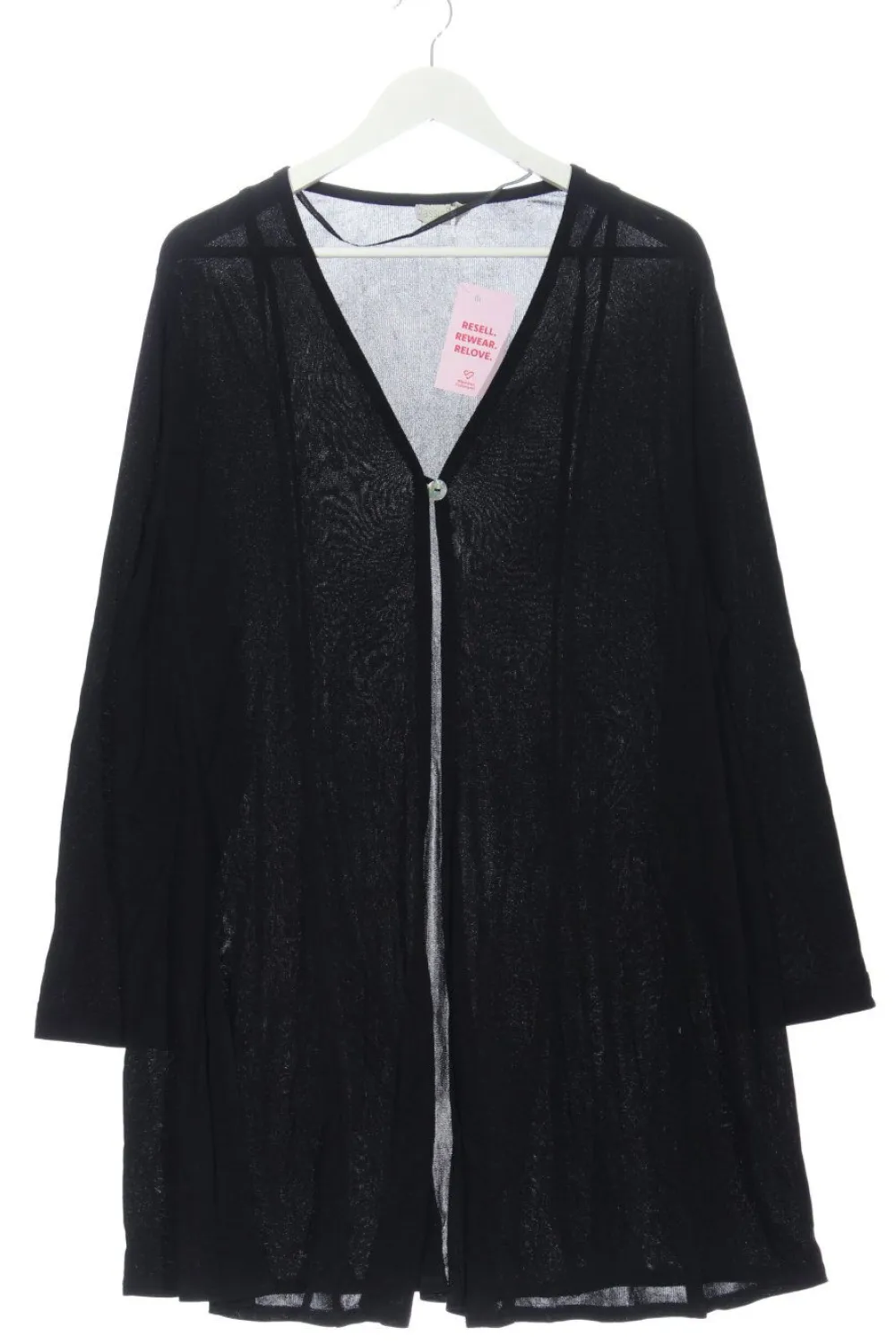 Strickbekleidung>Classic Strick Cardigan Größe 50 schwarz