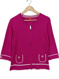 Strickbekleidung>Olsen Strick Cardigan Größe 38 pink