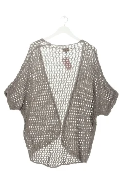 Strickbekleidung>Herrlicher Strick Cardigan Größe 38 bronzefarben