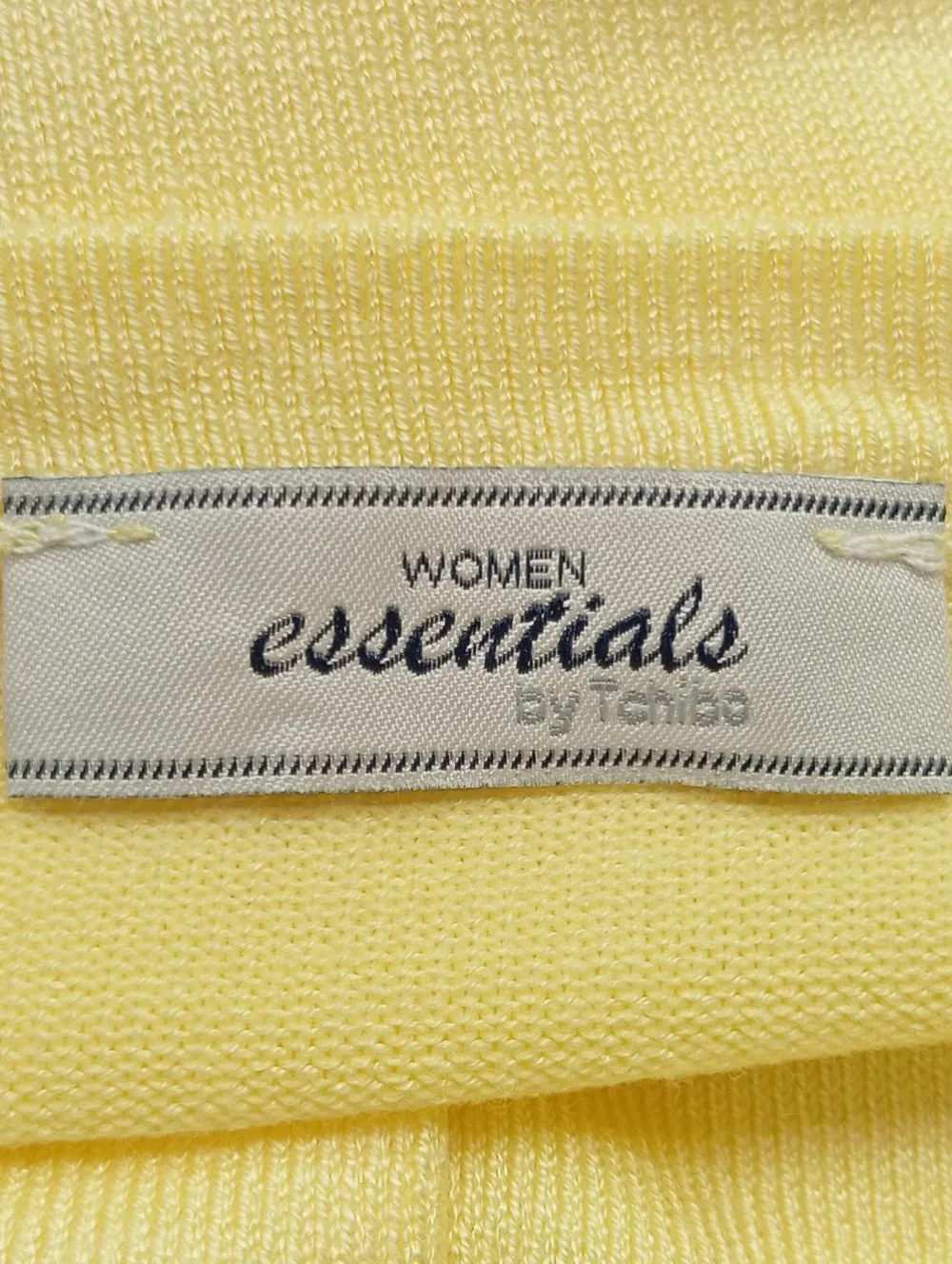 Strickbekleidung>Essentials Strick Cardigan Größe 36 blassgelb