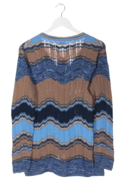 Strickbekleidung>Mayerline Strick Cardigan Größe 42 blaubraun