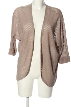Strickbekleidung>Amisu Strick Cardigan Größe 36 wollweiß