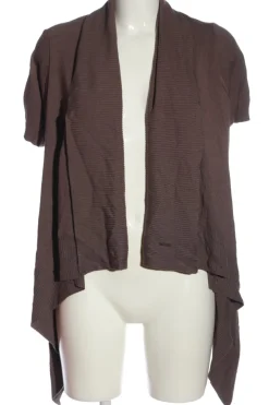 Strickbekleidung>Steilmann Strick Cardigan Größe 40 braun