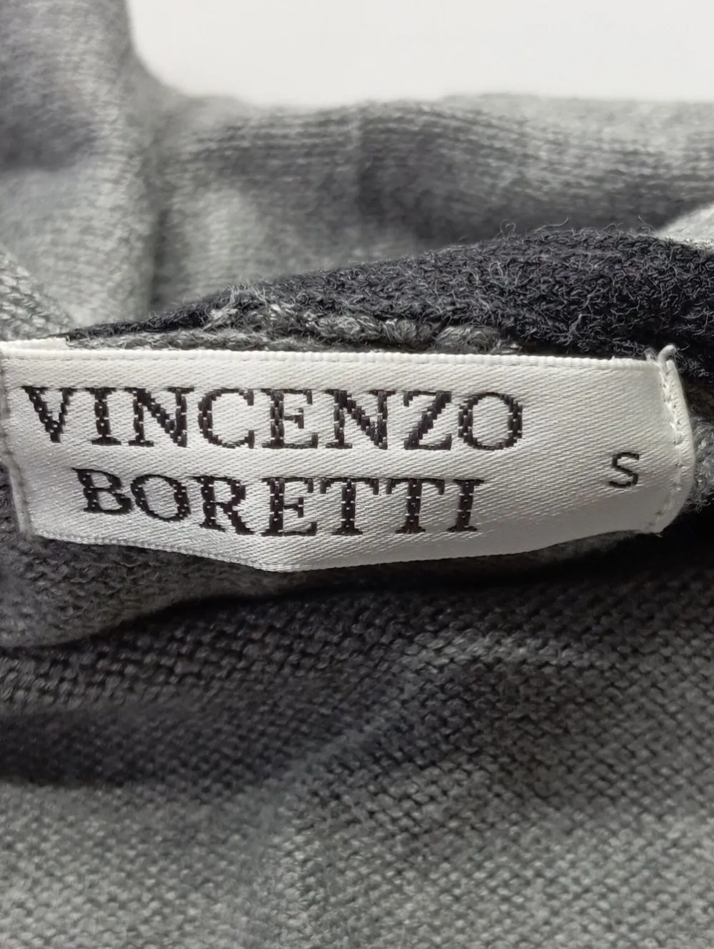 Strickbekleidung>vincenzo boretti Strick Cardigan Größe 36 hellgrau