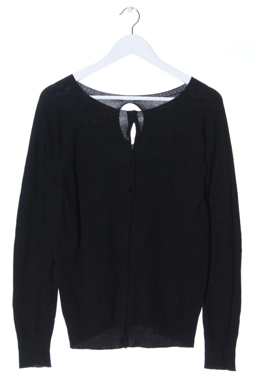 Strickbekleidung>Stile Benetton Strick Cardigan Größe 38 schwarz