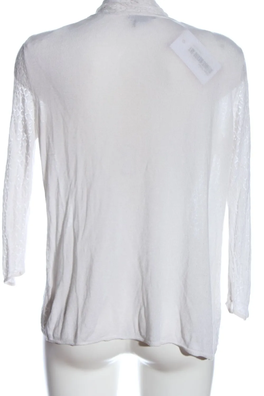 Strickbekleidung>H&M Strick Cardigan Größe 40 weiß