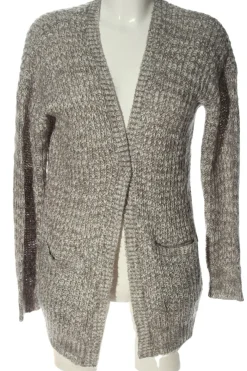 Strickbekleidung>FB Sister Strick Cardigan Größe 34 hellgrau