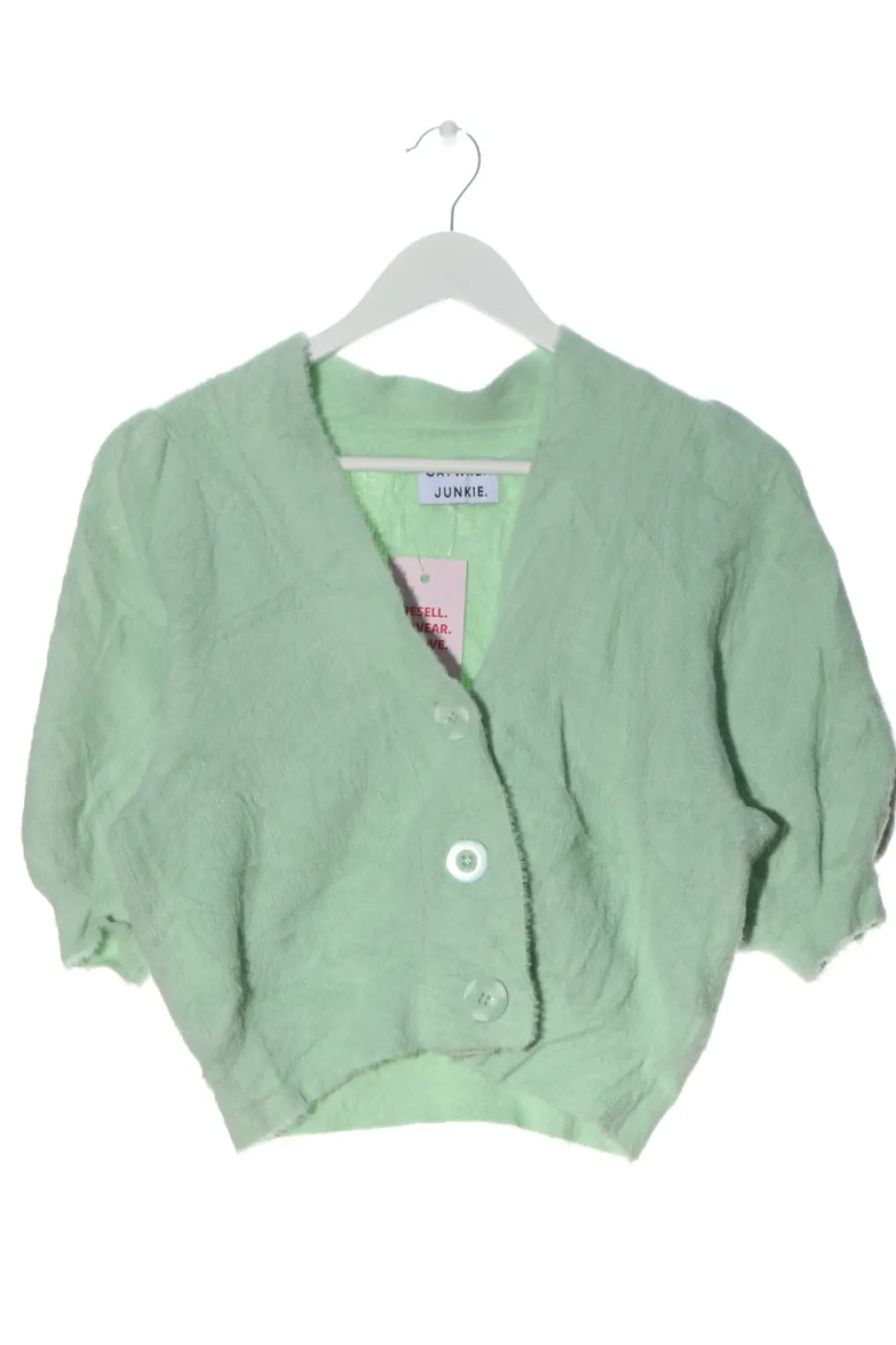 Strickbekleidung>CATWALK JUNKIE Strick Cardigan Größe 36 grün