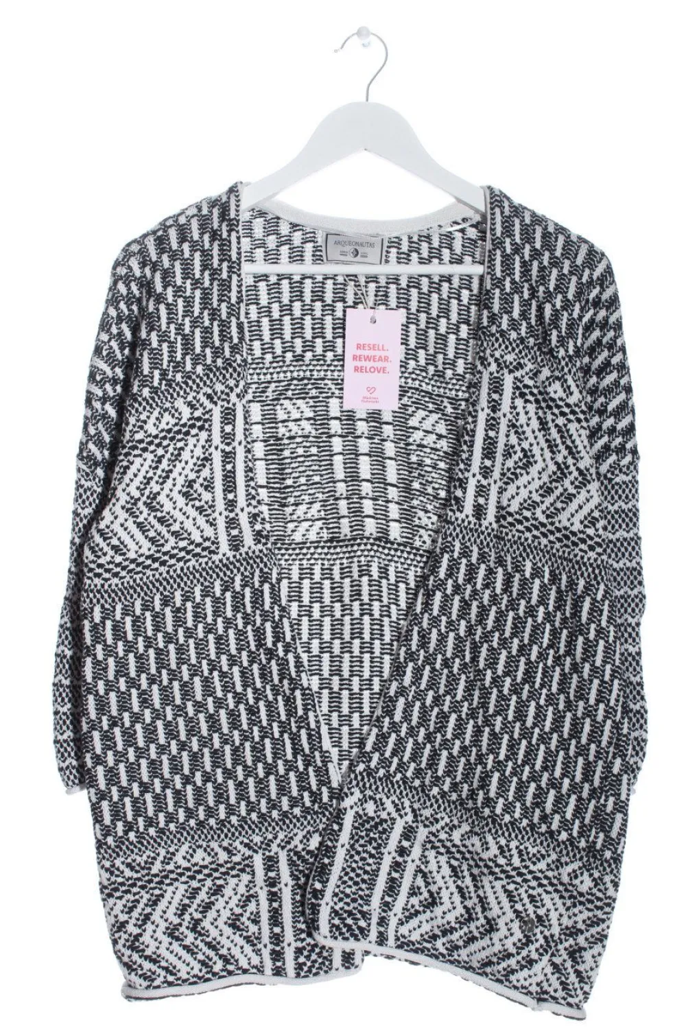 Strickbekleidung>Arqueonautas Strick Cardigan Größe 36 weißhellgrau