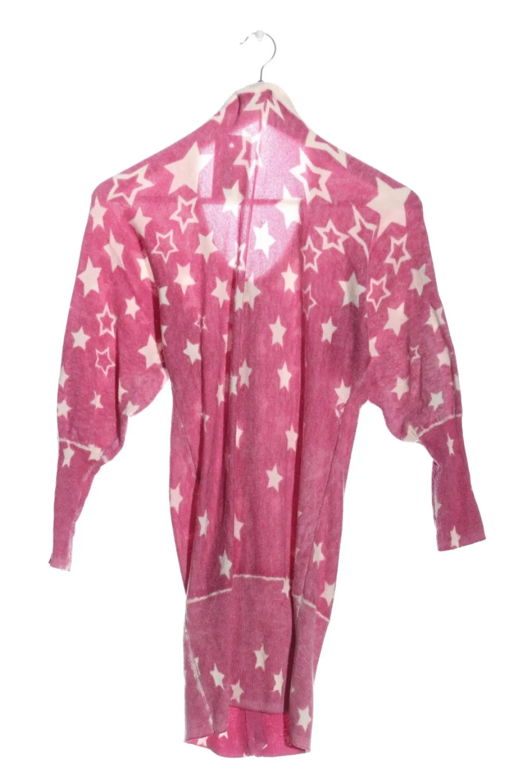 Strickbekleidung>Lawrence Grey Strick Cardigan Größe 36 pinkwollweiß