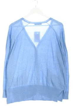 Strickbekleidung>Zara Knit Strick Cardigan Größe 36 blau