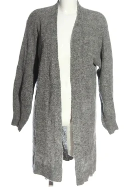 Strickbekleidung>H&M Strick Cardigan Größe 36 hellgrau
