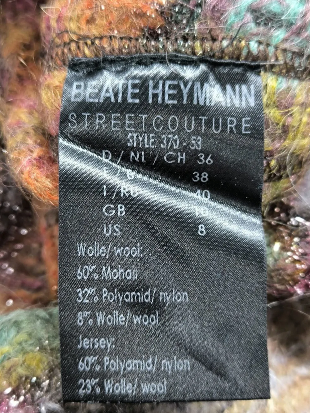 Twin Sets>Beate Heymann Strick Twin Set Größe 36