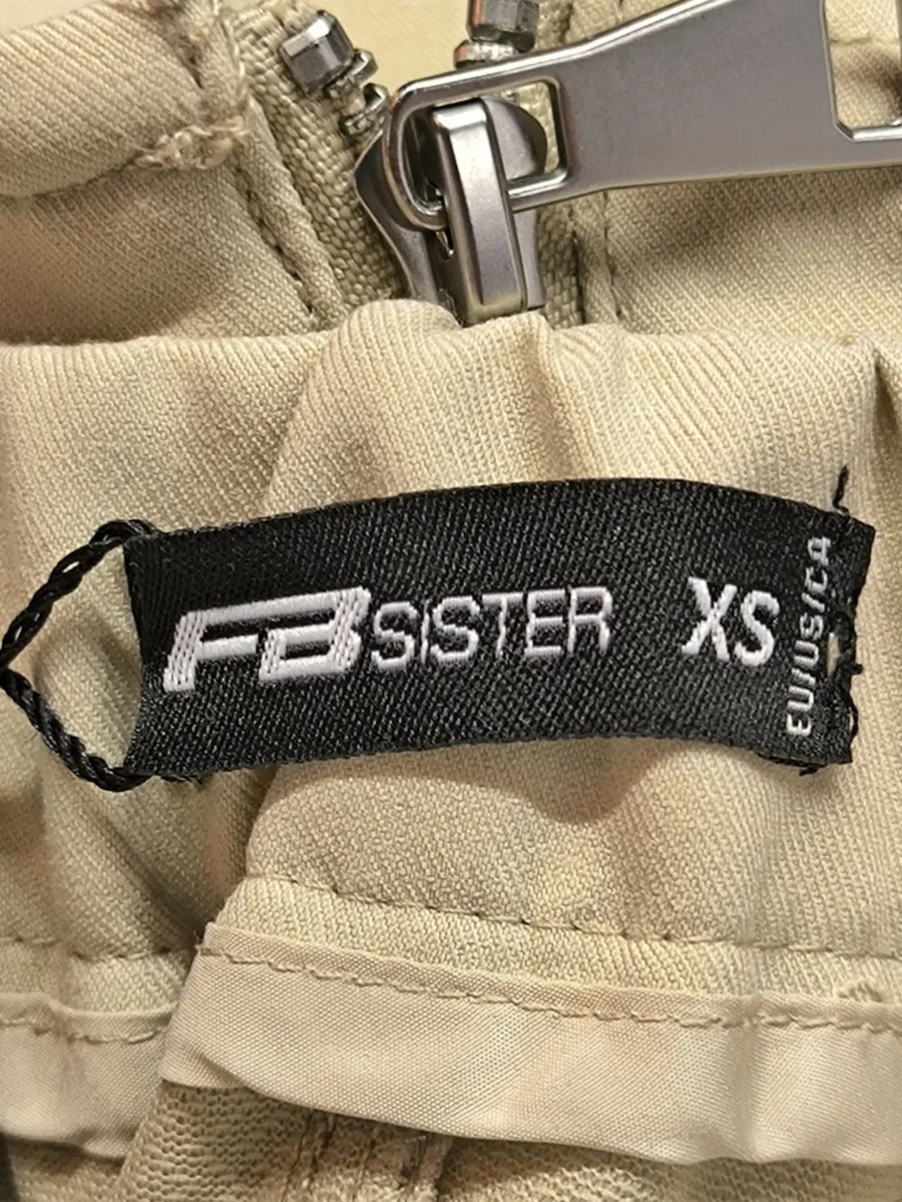 Twin Sets>FB Sister Strick Twin Set Größe 34 wollweiß