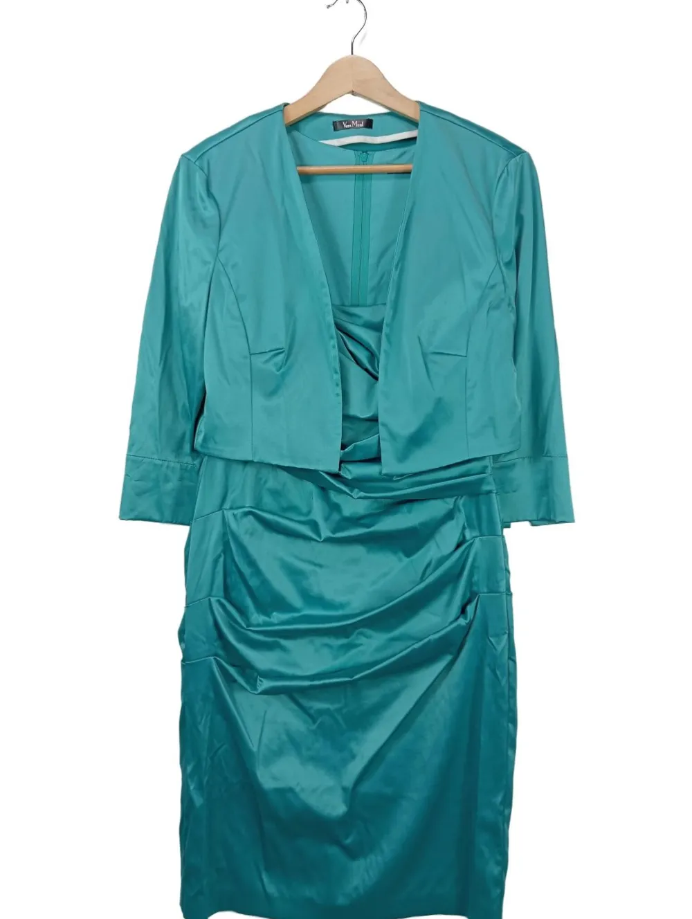 Twin Sets>Vera Mont Strick Twin Set Größe 38 türkis