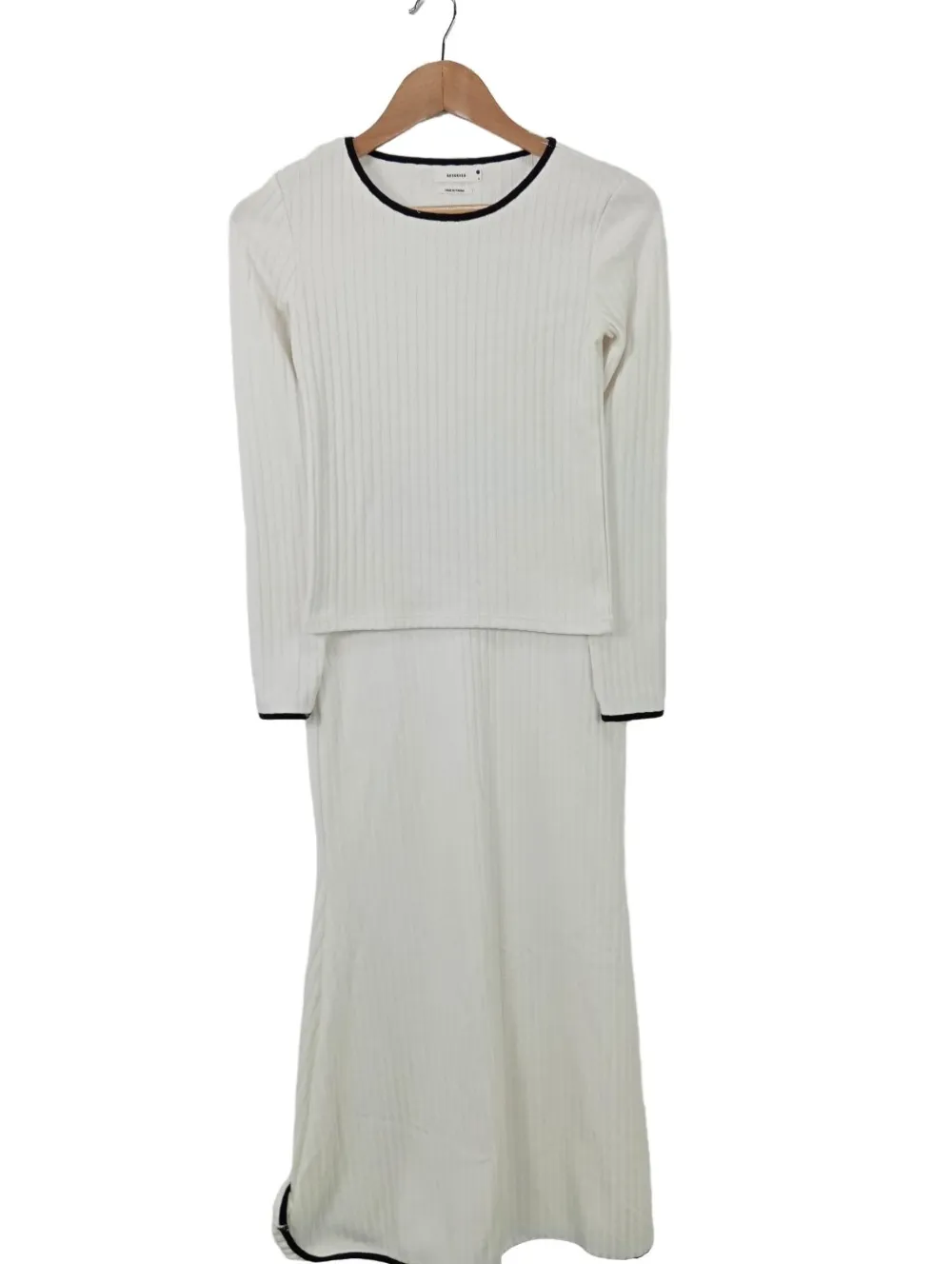 Twin Sets>Reserved Strick Twin Set Größe 36 weiß