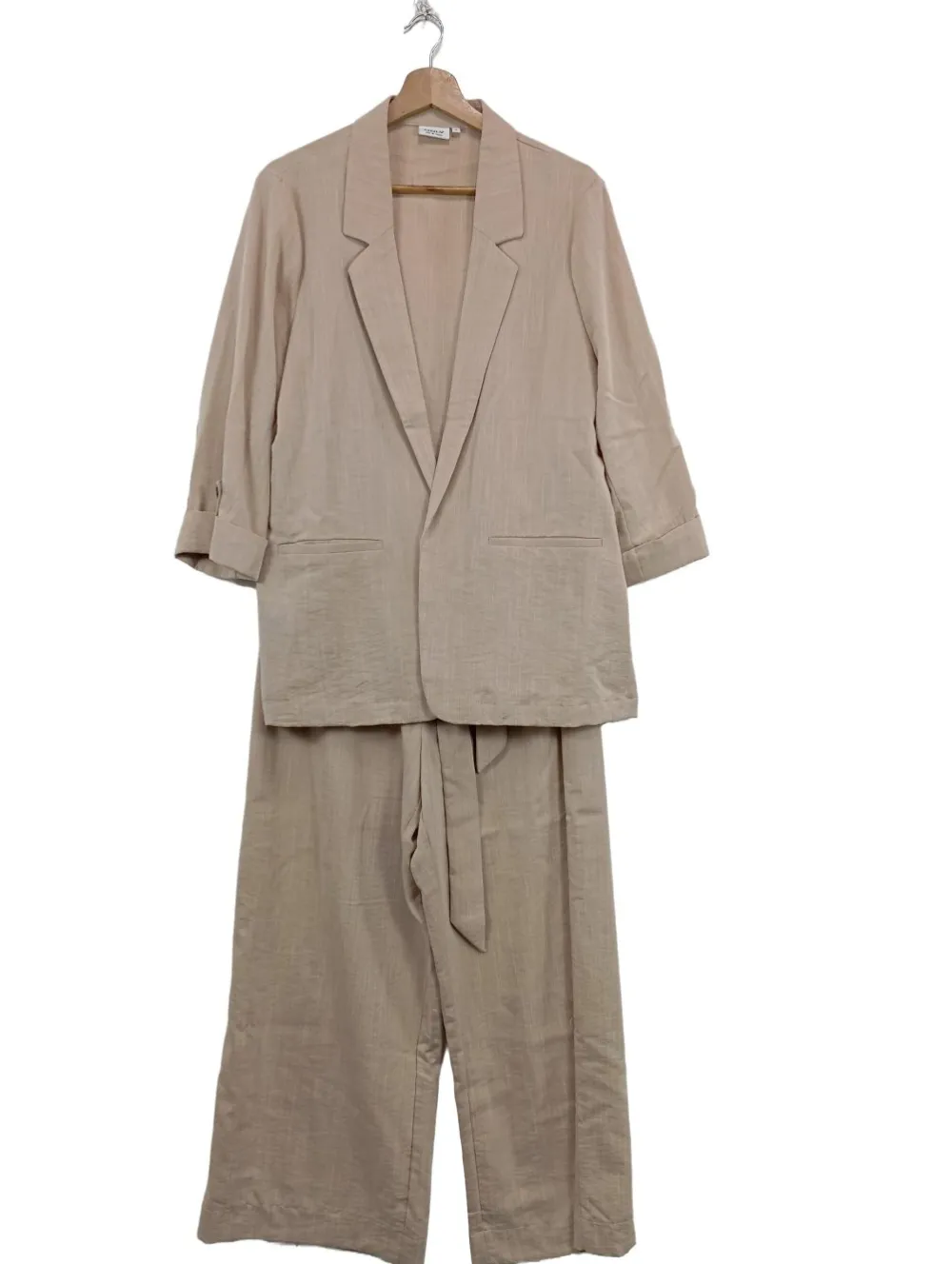 Twin Sets>Only Strick Twin Set Größe 42 wollweiß