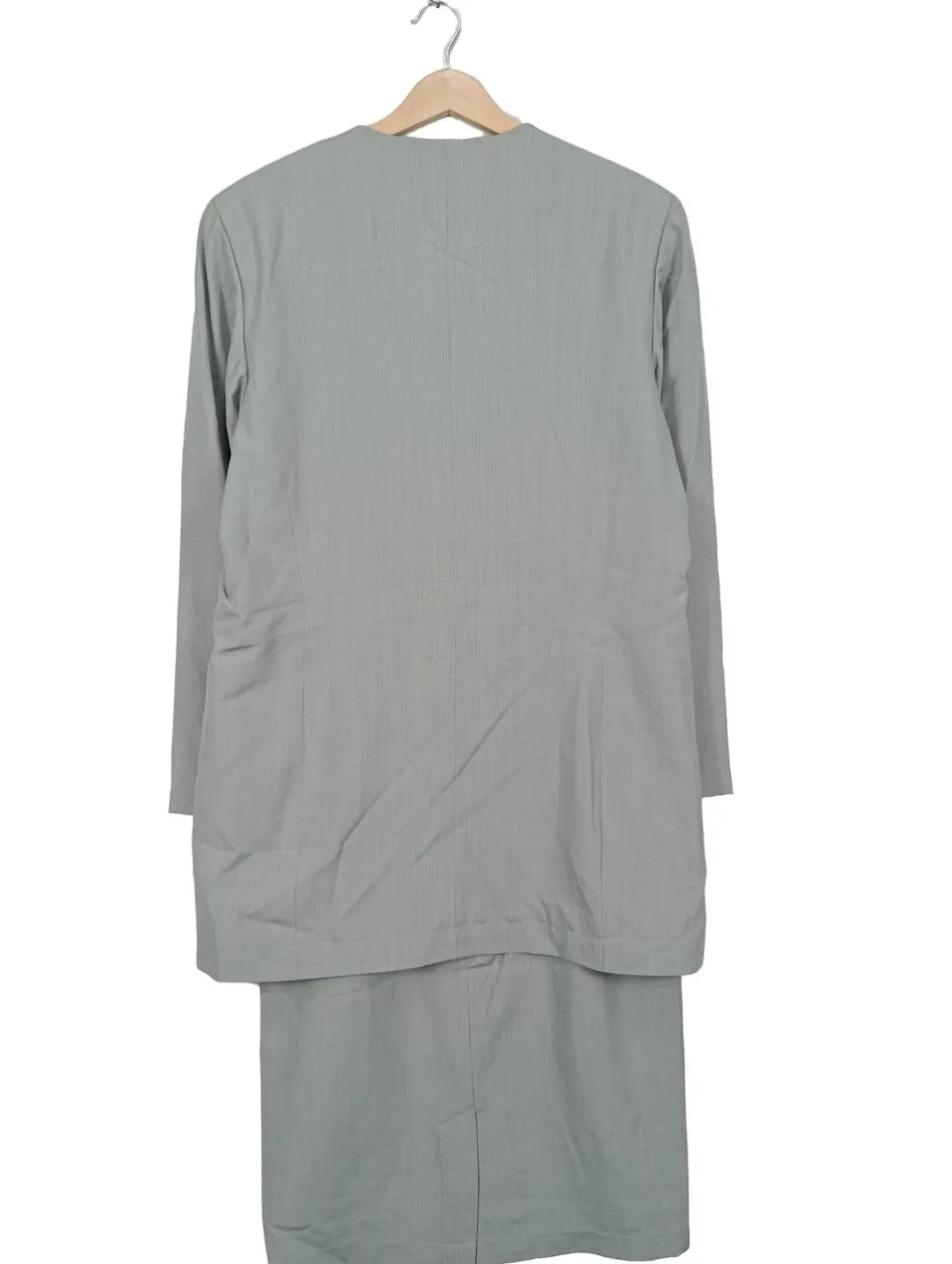 Twin Sets>Klaus Thierschmidt Strick Twin Set Größe 38 hellgrau