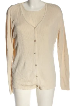 Twin Sets>BLUHM COLLECTION Strick Twin Set Größe 40 creme