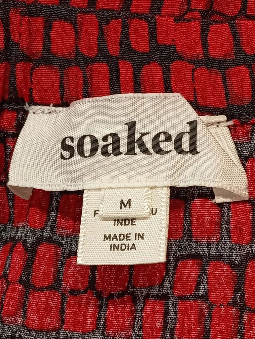 Twin Sets>Soaked Strick Twin Set Größe 38 rotschwarz