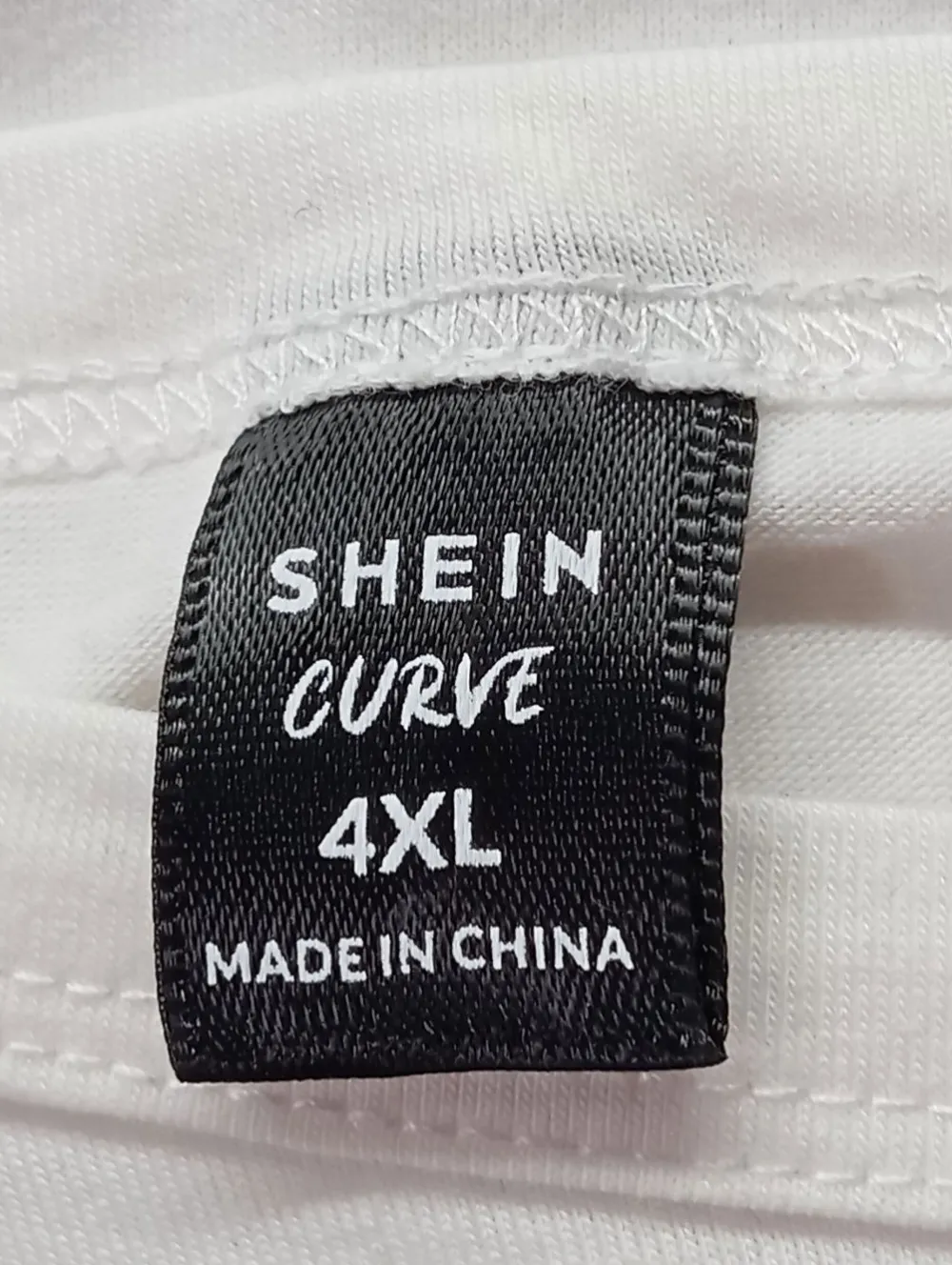 Twin Sets>shein curve Strick Twin Set Größe 48 weißschwarz