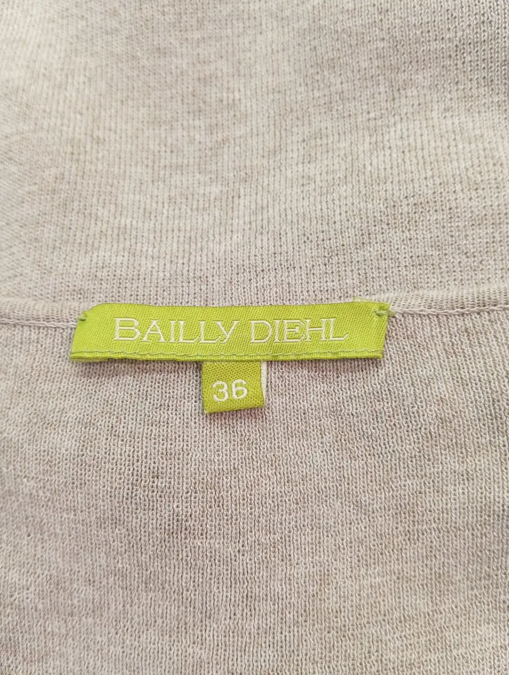 Twin Sets>Bailly Diehl Strick Twin Set Größe 36 wollweiß