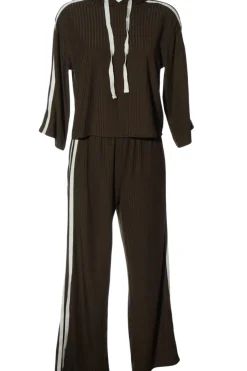 Twin Sets>SheIn Strick Twin Set Größe 34 braunweiß