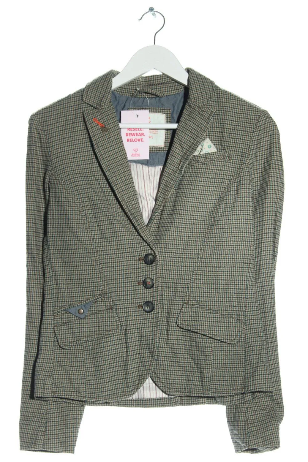 Blazer>Campus Strickblazer Größe 36 khaki