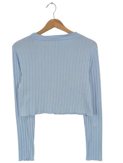 Strickbekleidung>Bershka Strickbolero Größe 40 blau