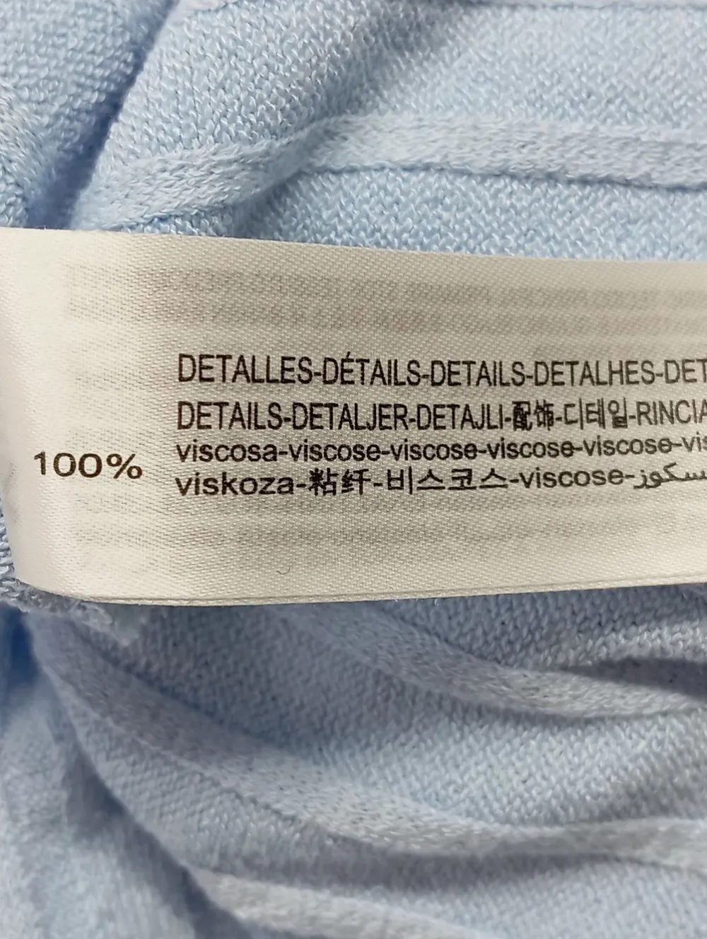 Strickbekleidung>Bershka Strickbolero Größe 40 blau