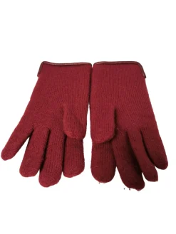 Handschuhe>Roeckl Strickhandschuhe rot