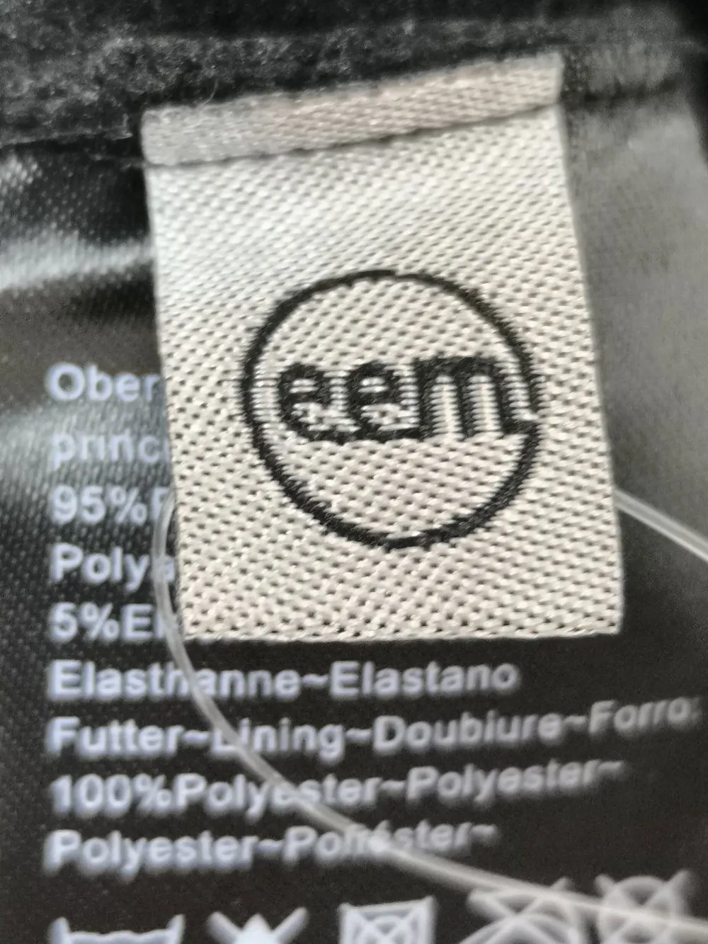 Handschuhe>eem Strickhandschuhe schwarz